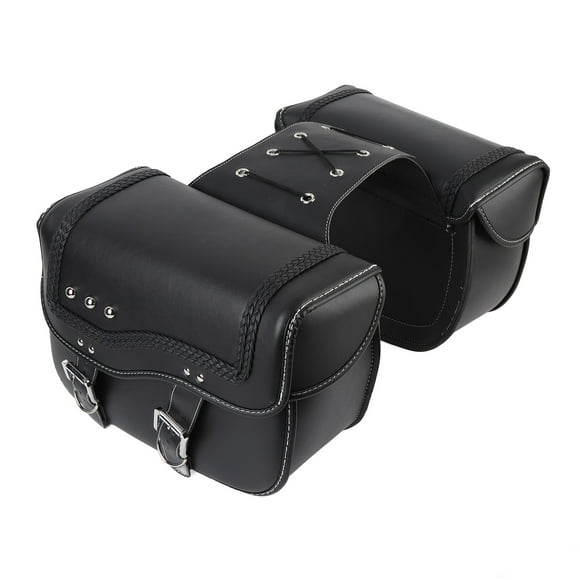 Motorcycle Saddle Bag, Universal Fit Long Durability Motorcycle Side Bag Waterproofing 1 Pair for Motorbikes
