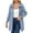 Z01-BU2, variant on BYHONG Womens Trench Coat Hooded Long Sleeved Spring and Autumn Jacket Loose Casual Windproof Jacket Blue L