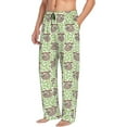 thumbnail image 6 of Sikiie Cute Animal Sloth On A Branch Pajama Pants Men, PJ Bottoms, Sleep & Lounge Pants-Large, 6 of 6