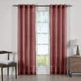 thumbnail image 4 of Luxury Abri Grommet Crushed Sheer Curtain Panels (Set of 2), 4 of 4