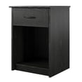 thumbnail image 6 of Mainstays Classic Nightstand with Drawer, Black Oak, 6 of 19