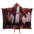 thumbnail image 1 of Hamilton Manta Capa con Capucha Anti-Bolitas, Manta de Lana Ártica Suave, Manta Portátil de Felpa Ligera y Lujosa, Poncho para Siesta en Casa y Oficina, 100*130cm, 1 of 6