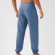 thumbnail image 4 of Pantalones largos para hombre, casuales, a la moda, con bolsillos, elásticos en los tobillos, color liso, cintura elástica, pantalones deportivos para hombre., 4 of 4