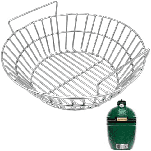 14 Inch Stainless Steel Charcoal Grill Ash Basket for Large BGE Kamado Joe Classic and Other Similar Grills$$Garden & Patio