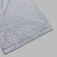 thumbnail image 7 of Fengqque Mens Solid Color Short Sleeve T-Shirts Casual V Neck Tee Summer Beach Tops with Pocket Gray XL(XL), 7 of 7