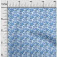 thumbnail image 2 of oneOone Cotton Flex Light Blue Fabric Travel Sewing Fabric By The Yard Printed Diy Clothing Sewing Supplies 40 Inch Wide, 2 of 4