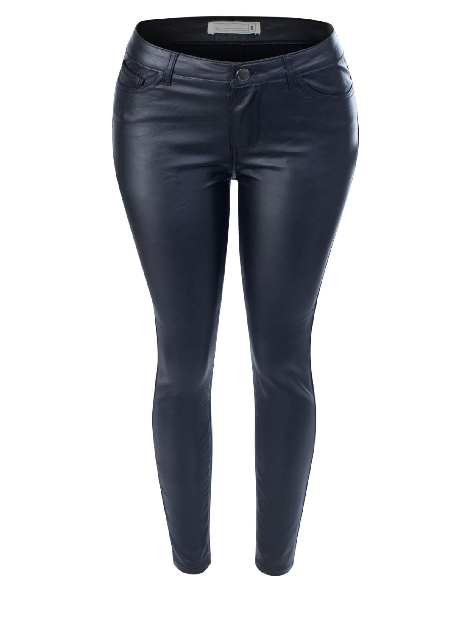 Made by Olivia Women's Stretchy Faux 