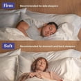 thumbnail image 4 of Almohada de cama FluffCo Zen Fluff™ Down Alternative King Size, 4 of 6