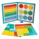 thumbnail image 3 of Juego de actividades con círculos de fichas de fracciones magnéticas Honeeladyy, materiales manipulativos de matemáticas de cuarto grado del 1 al 6, juegos de matemáticas con tiras de fracciones para, 3 of 8