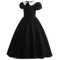 thumbnail image 2 of SUEE Halloween Addams Family Costume For Girls Wednesday Dress Peter Pan Collar Outfits, 2 of 6