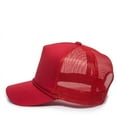 thumbnail image 5 of Outdoor Cap GL-155 High Profile Mesh Back with Cord-Red, 5 of 8
