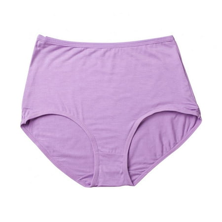 

Women s Breathable Cotton Stretch Soft Hipster Ultra Comfort Soft Tummy Control Breather High Waist Briefs(1-Packs)