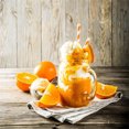thumbnail image 3 of GIXUSIL 100 Orange and White Striped Paper Straws, Biodegradable Disposable Drinking Straws for Christmas, Brithday, Bridal Shower, New Year, Party Decoration Supplies (0.2 x 7.7in), 3 of 7
