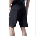 thumbnail image 5 of Wavsuf Mens Shorts Surf Beach Loose Casual with Pockets Summer Black Swimwear Size 2XL, 5 of 5