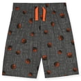 thumbnail image 3 of Sleep On It Boys 2-Piece Jersey Pajama Shorts Set - Basketball, 6-7, 3 of 5