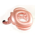 thumbnail image 3 of 1pc Large Swimming Ring, Flamingo Shaped Sequins Translucent Swimming Ring, Suitable For Outdoor Swimming, 3 of 5