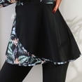 thumbnail image 6 of Qingpeng Two Piece Swimsuits for Women Full Cover Long Sleeve Rash Guard Pants Bathing Suit Modest Swimwear, 6 of 7