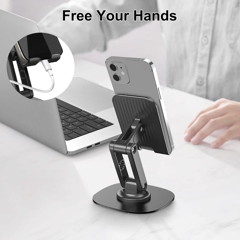 TSV Cell Phone Stand, 360° Rotatable Adjustable Holder photo 2