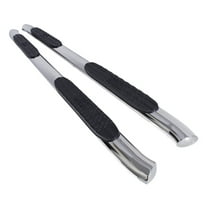 Westin 21-22770 Pro Traxx 4 Oval Nerf Step Bars fits 2005-2023 Tacoma Double Cab Polished SS 1 Pair