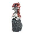 thumbnail image 4 of Ain’t It Nice Dragon Statue Medieval Baby Dragon with Crystal Egg Nest Decorative Figurine Geode Sparkling Crystal Cave Dragon Figurine Collectible Fantasy, Red 4(L) 2(W) 5(H) inches, 4 of 7