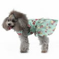 thumbnail image 5 of YUEHAO Dog Skirts for Small Dogs Girl Cute Pet Print Skirt Breathable Summer Sleeveless Shirt Comfortable Dog Shirt Breathable Dog Pet Dog Clothes (Green, L), 5 of 7