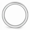 thumbnail image 2 of Cobalt Satin and Polished Ridged Edge 6mm Band, 2 of 3