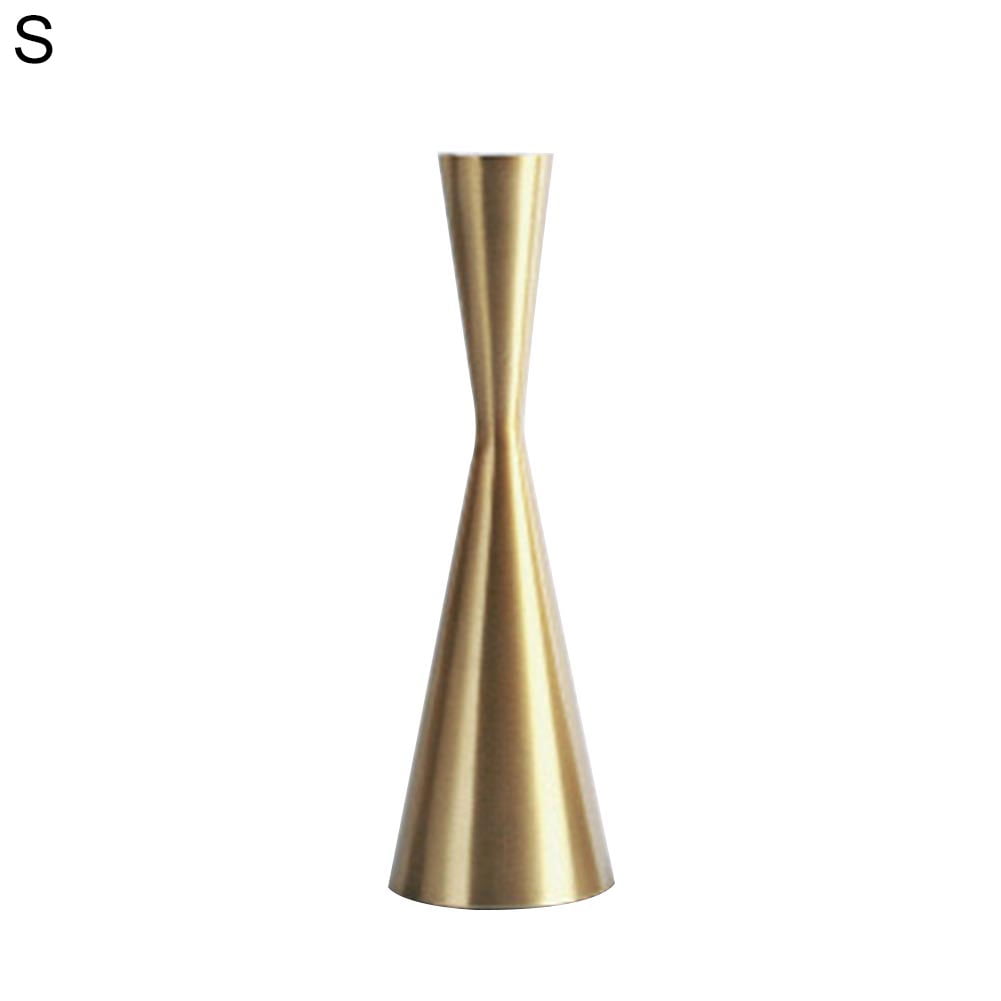 Details about   Stand Candle Holder Wedding Gold Metal Gift Home Decoration European Style 