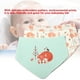 thumbnail image 3 of Insular Comfortable Cotton Newborn Baby Bib Little Girls Boys Birthday Party Gifts (Fox), 3 of 4