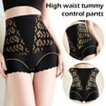 thumbnail image 4 of Crazyview Womens High-Waisted Lace Shapewear Briefs,Hipster Briefs for Smooth Shaping, 4 of 8