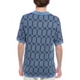 thumbnail image 2 of Truth mens  Crochet Shirt, l, Blue, 2 of 3