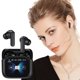 thumbnail image 2 of Auriculares Bluetooth BY16 A9PRO con pantalla a color, reducción de ruido ANC, traducción inteligente, negro, 2 of 7