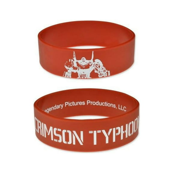 Pacific Rim Crimson Typhoon Silicone Bracelet