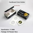 thumbnail image 2 of 100 piezas de cartón grueso para coleccionar monedas, tarjeta 2x2, Mega surtido de monedas para coleccionista, 17,5mm, 40mm Baoblaze none, 2 of 8