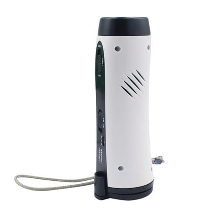 Solar Power Hand Crank Light Charger Battery Operated AM/FM Weather Radio Phone Charger Night Fishing Survival Gear