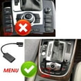 thumbnail image 4 of Car Audio Cable Bluetooth AUX Cord Audi audio Automotive cable for Media Accessory Replacement for A1/A3/A4/A5/A6/A7/A8 Model, 4 of 9