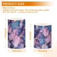 thumbnail image 6 of Yayeee Flameless Candles with Remote Flickering Battery Operated Multi Color Changing, Watercolor Pink Marble Pattern, 6 of 7