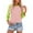 Pink, variant on JSheng Women's 3/4 Sleeve Tops Ladies Raglan Sleeves Color Matching T-shirt Loose Round Neck Casual Top