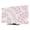 Blush Pink White, variant on Brown Leaves TV Cover for 32 Inch Screen, Stretch Fabric Dustproof TV Display Protector, Summer Farmhouse Botanical Leaf Branch Elastic Slipcover Monitor Cover for Indoor Desktop Computer 27.9"x15.7"