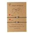 thumbnail image 1 of SGACAI Pulseras Pinky Promise Pulsera de amistad a juego para parejas NE W} Luminous Z5, 1 of 7