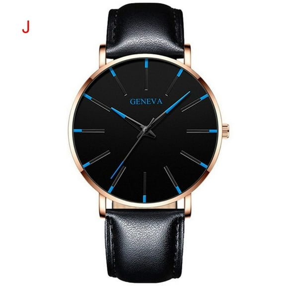 Gifts for Him Feledorashia Watch for Men Valentine's Day Gifts Men's Fashion Ultra Thin Watches Business Stainless Steel Mesh Quartz Watch Clearance