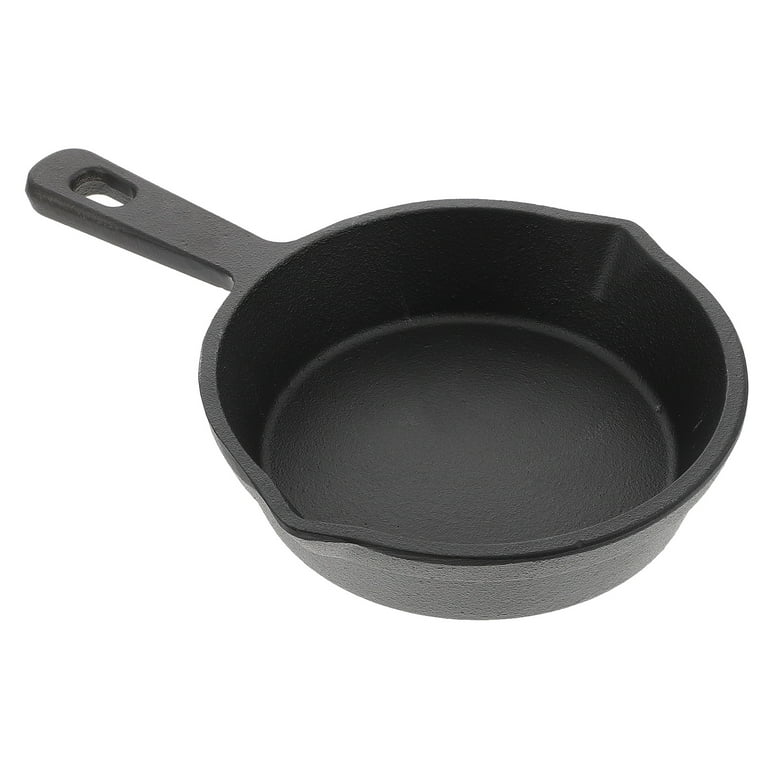 Cast Iron Flat Bottom Mini Nonstick Frying Pan Square Pancake Pan