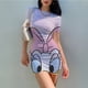 thumbnail image 1 of 2022 Disney Minnie Mickey Mouse Fashion Sexy Dress Summer Clothes for Women O Neck Skinny Mini Dresses Female Club PartywearXL Gao Jinjia LED, 1 of 2