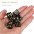 thumbnail image 4 of SHISUYAN 48pcs Counter Dice Set Dice Counters Acrylic Token Dices Card Gaming Accessories, 4 of 8