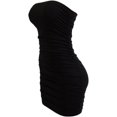 thumbnail image 3 of ORUYROP Robe Tube pour Femmes Aguichant à Bretelles Spaghetti Midi Extensible Moulante, 3 of 5