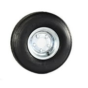 Trailer Tire On Rim 570-8 5.70-8 8 6 Bias Ply LRC 5 Lug Galvanized Wheel