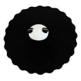 thumbnail image 3 of Set Of 4 Black Giant Panda Reusable Silicone Coffee Tea Cup Cover Lids Air Tight, 3 of 6