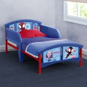 Spidey and His Amazing Friends Plastic Toddler Bed by Delta Children