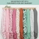 thumbnail image 5 of Juego de sábanas para cuna The Peanutshell Super Soft Baby Girl x4, 5 of 7