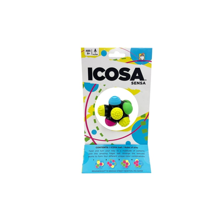 Sousato★ Brainwright Icosa Sensa The Atomic Fidget Ball. Twist, Turn