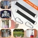 thumbnail image 3 of Kit de 2 Correas para Colgar Columpios de Árbol con 2 Mosquetones, Cinturón de Extensión de Barra Única de 2 M, 3 of 5